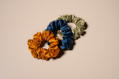 Large Scrunchie Set, Rich Earth