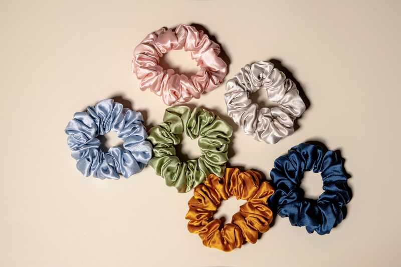 Large Scrunchies, Set of 6